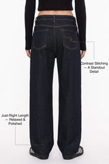 Anywhere™ Vintage High-Rise Straight-Leg Denim Jeans | Women's Pants