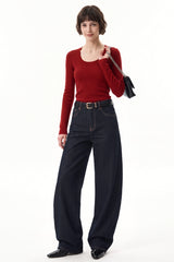 Anywhere™ Vintage High-Rise Straight-Leg Denim Jeans | Women's Pants
