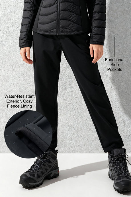 Anywhere™ Fleece-Lined Water-Resistant Pants 30 Inch | Women's Sports Pants
