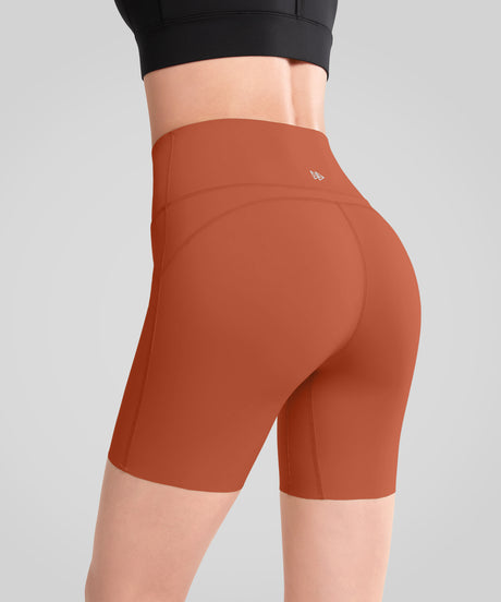 Shift Stretchy Soft Double Seam Shorts 8" | Laufshorts mit starkem Halt für Damen