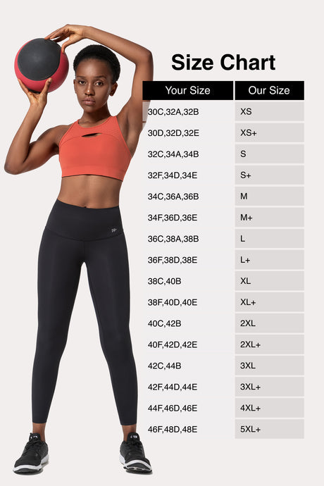 Enfold™ Airflow Cross Back High Support Running Bra | Women's High Support Sports Bra (Plus Size)