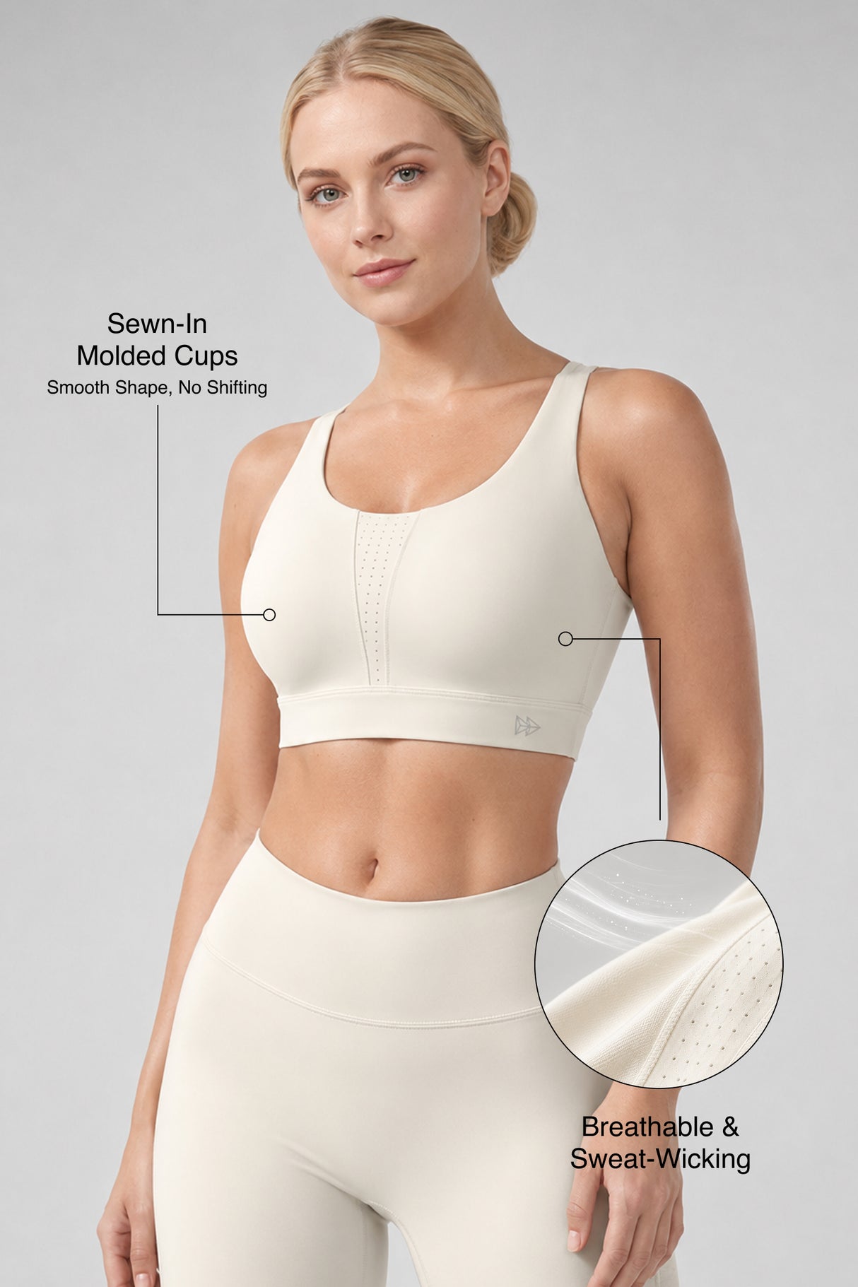 Shift™ Adjustable Ultra-Soft High Support Running Bra | Women's High Support Sports Bra
