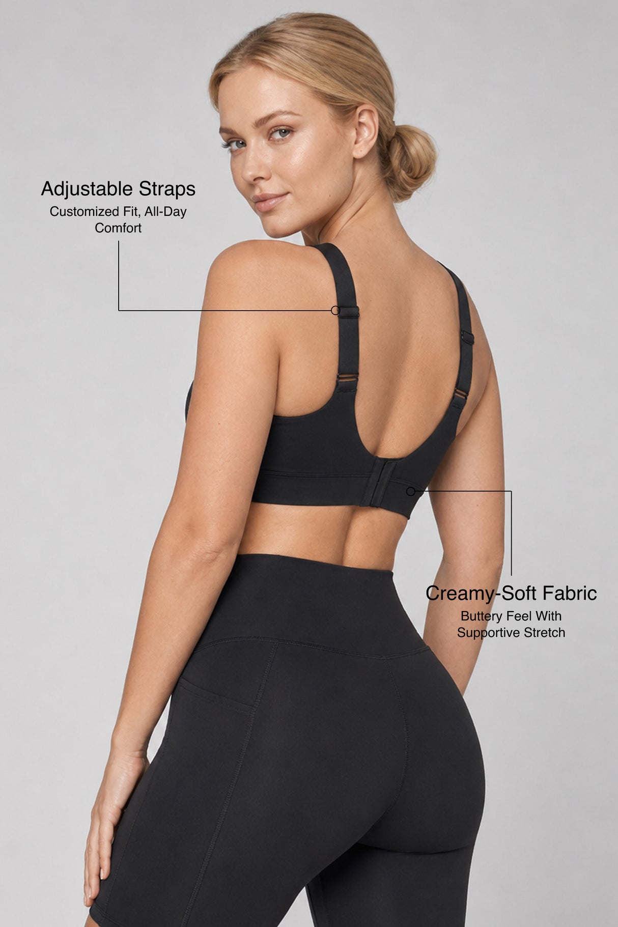 Shift™ Adjustable Ultra-Soft High Support Running Bra | Women's High Support Sports Bra