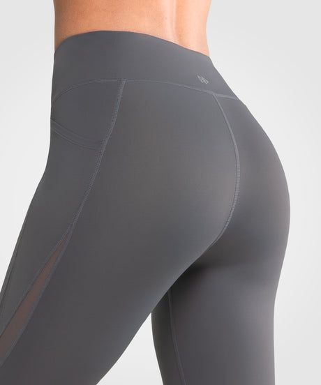 7/8 Anywhere Stretchiga Magkontrollleggings 61 cm | Damleggings med Högt Stöd