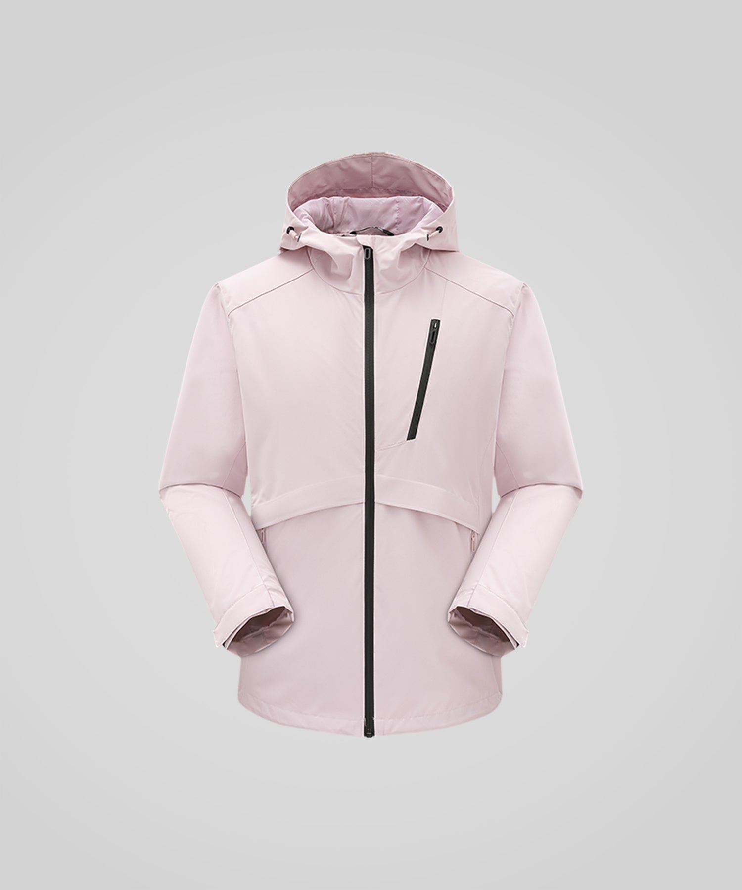 Giacca softshell impermeabile resistente con cappuccio lungo Anywhere | Giacca sportiva da donna