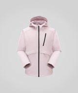 Giacca softshell impermeabile resistente con cappuccio lungo Anywhere | Giacca sportiva da donna