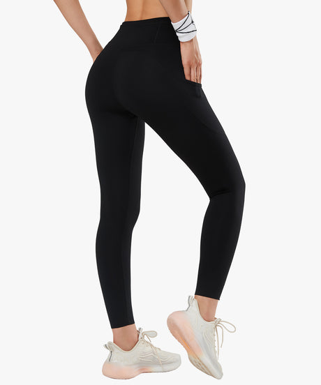 High Waist Sculpting Fitness Gym Leggings 26.5/ 28 Inch | Women's High Support Leggings