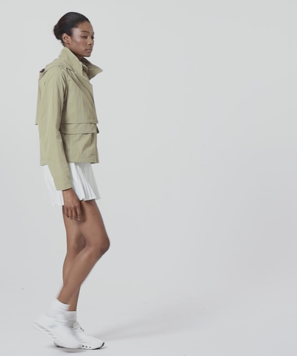 Anywhere Hoodie Drawstring Pockets Jacket | Women's Sports Jacket