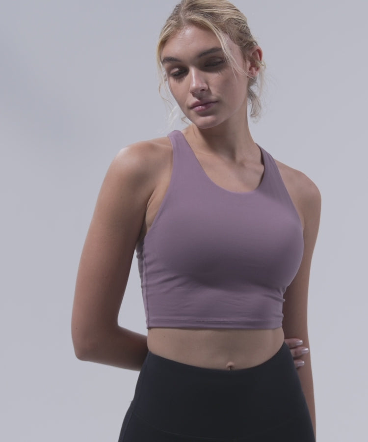 Shift Rund Urringning Med Band Och Vadderad Yoga-BH | Sport-BH Med Lätt Stöd För Damer