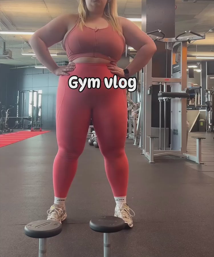 Sujetador para correr con espalda cruzada Power Cross | Sujetador deportivo de alta sujeción para mujer