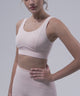 Anywhere Side Mesh Doppelträger-Yoga-BH | Leicht stützender Sport-BH für Damen