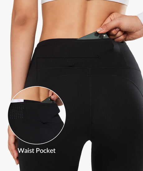 High Waist Sculpting Fitness Gym Leggings 26.5/ 28 Inch | Women's High Support Leggings