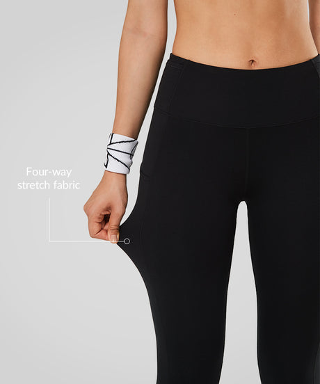 High Waist Sculpting Fitness Gym Leggings 26.5/ 28 Inch | Women's High Support Leggings