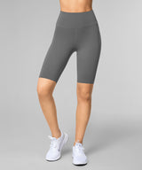 Echo High Waist Cropped Laufshorts 9 Zoll | Damen Sportshorts mit starkem Halt