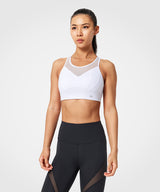 Power Breathable Racerback High Support  Running Bra | Women's High Support Sports Bra (Plus Size)