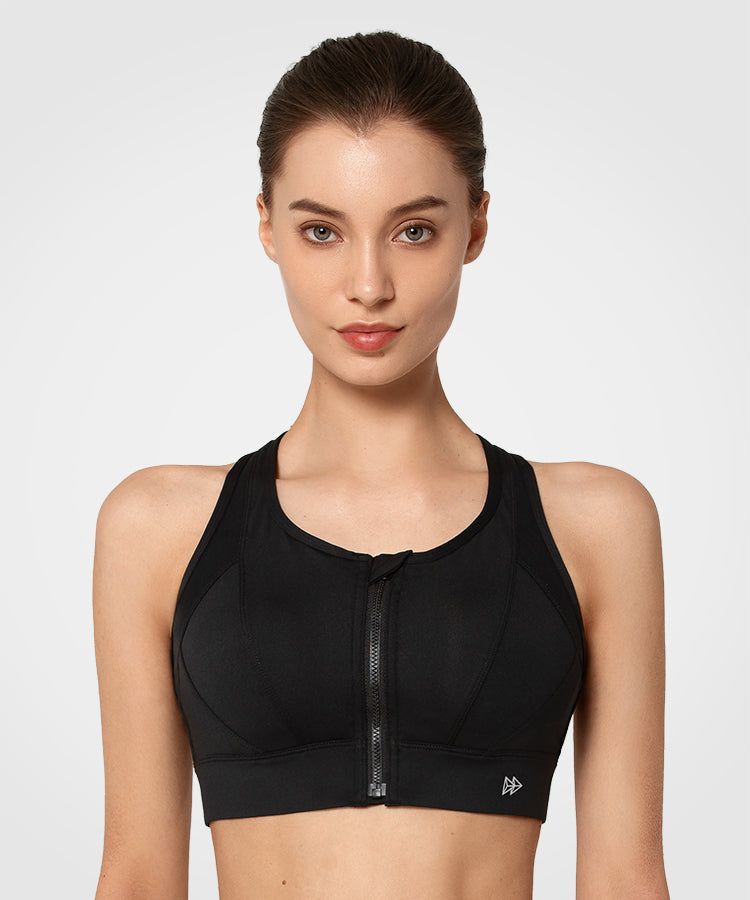 Mirage Sports Bra - Speckle Black – TwoTags