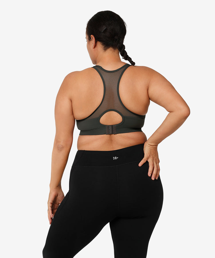 Shift Racerback Breathable Full-Coverage Running Bra | Women's High Support Sports Bra