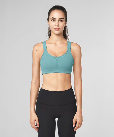 Power Adjustable Crisscross Padded Running Bra | Women's High Support Sports Bra