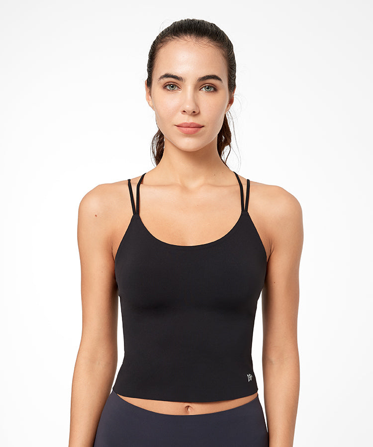 Shift Strappy Fitted Padded Cami Tank | Women's Sports Tank