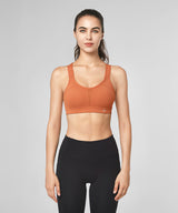 Power Adjustable Criss cross Padded Running Bra | Women's High Support Sports Bra (Plus Size)