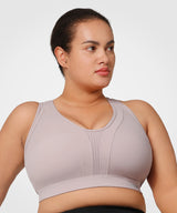 Power Cross Back gepolsterter Lauf-BH | Sport-BH mit starkem Halt für Damen (Übergröße)