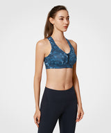 Power Cross Back gepolsterter Lauf-BH | Sport-BH mit starkem Halt für Damen (Übergröße)