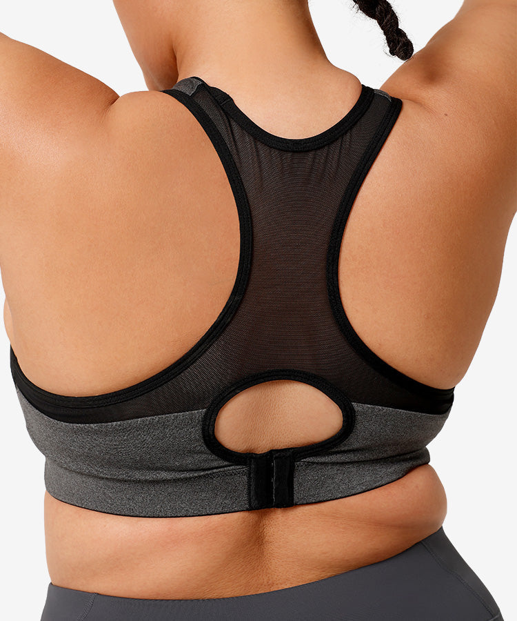 Shift Racerback Breathable Full-Coverage Running Bra | Women's High Support Sports Bra
