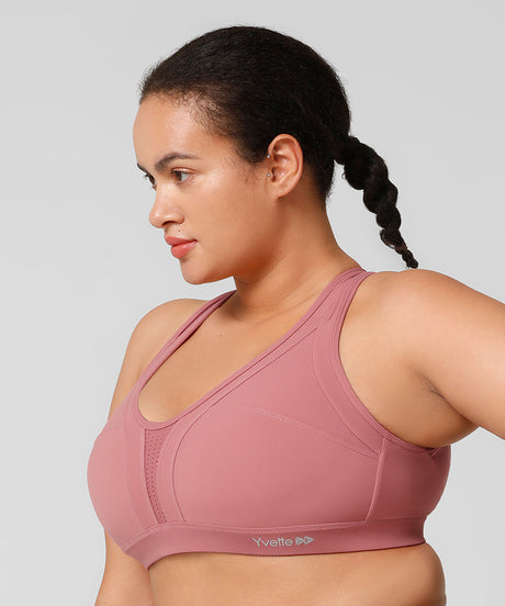 Power Cross-Back Breathable High Impact Running Bra | Women's High Support Sports Bra
