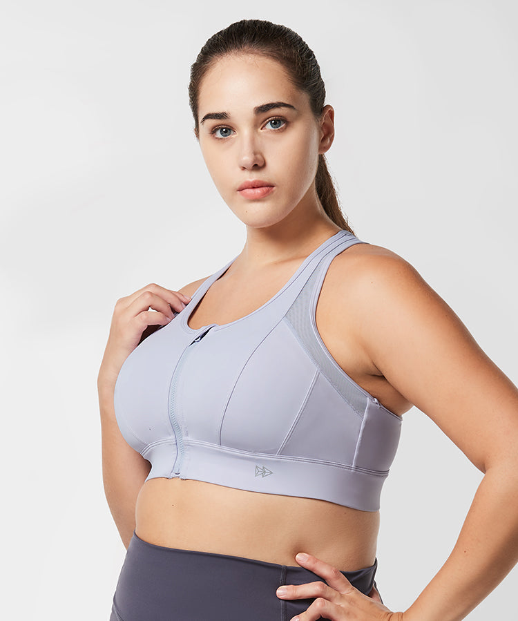 Power Cross Racerback-Lauf-BH | Sport-BH mit starkem Halt für Damen (Übergröße)