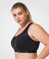 Power Adjustable  Padded Running Bra | Women's High Support Sports Bra  (Plus Size)
