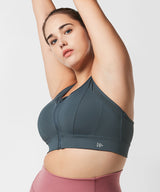 Power Cross Racerback-Lauf-BH | Sport-BH mit starkem Halt für Damen (Übergröße)