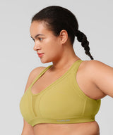 Power Cross Back gepolsterter Lauf-BH | Sport-BH mit starkem Halt für Damen (Übergröße)