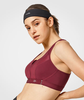 SWEATY BETTY Circuit Zip Front Sports Bra