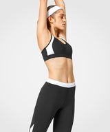 Sculpt Criss Cross Padded Gym Bra | Women's High Support Sports Bra (Plus Size)