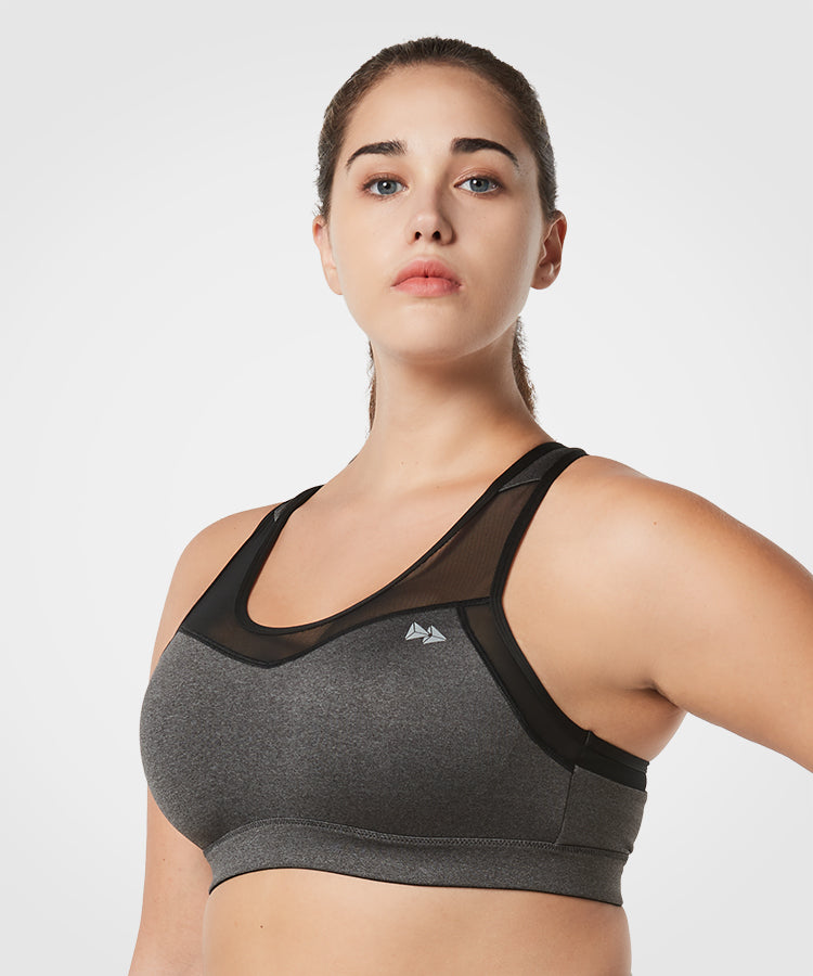 Shift Racerback Breathable Full-Coverage Running Bra | Women's High Support Sports Bra