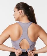 Sculpt Racerback Line Padded Running Bra | Women's High Support Sports Bra (Plus Size)