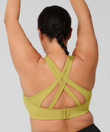 Power Cross Back gepolsterter Lauf-BH | Sport-BH mit starkem Halt für Damen (Übergröße)