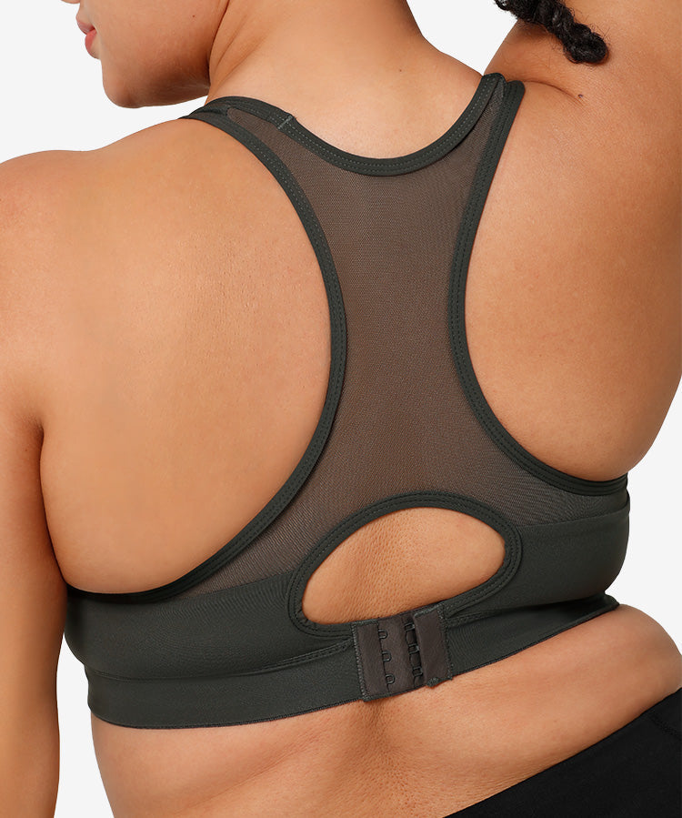 Shift Racerback Breathable Full-Coverage Running Bra | Women's High Support Sports Bra