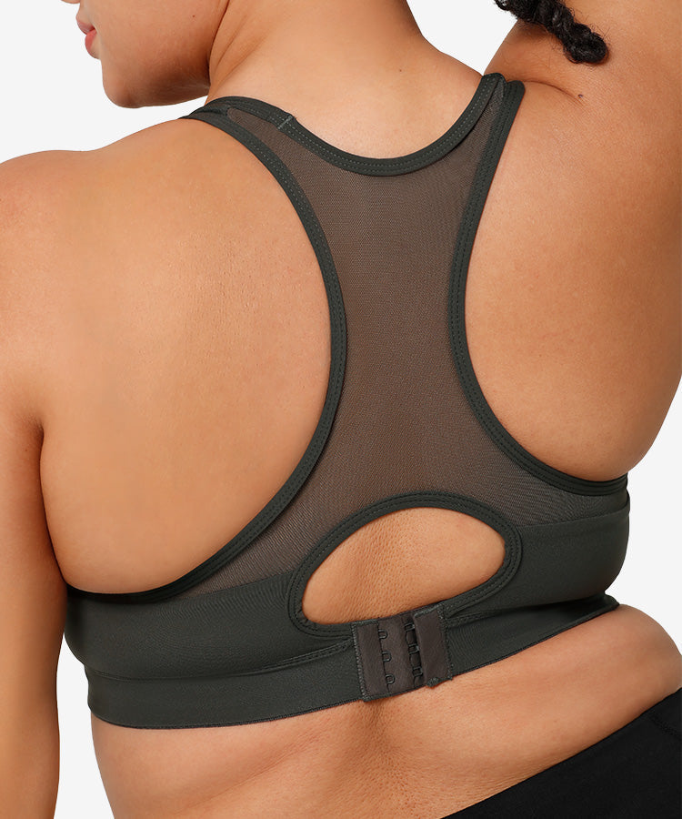 Shift Racerback Breathable Full-Coverage Running Bra | Women's High Support Sports Bra