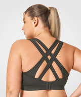Power Cross-Back Breathable High Impact Running Bra | Women's High Support Sports Bra
