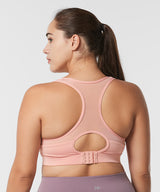 Sujetador para correr con relleno de malla y espalda cruzada Shift | Sujetador deportivo de sujeción alta para mujer (talla grande)