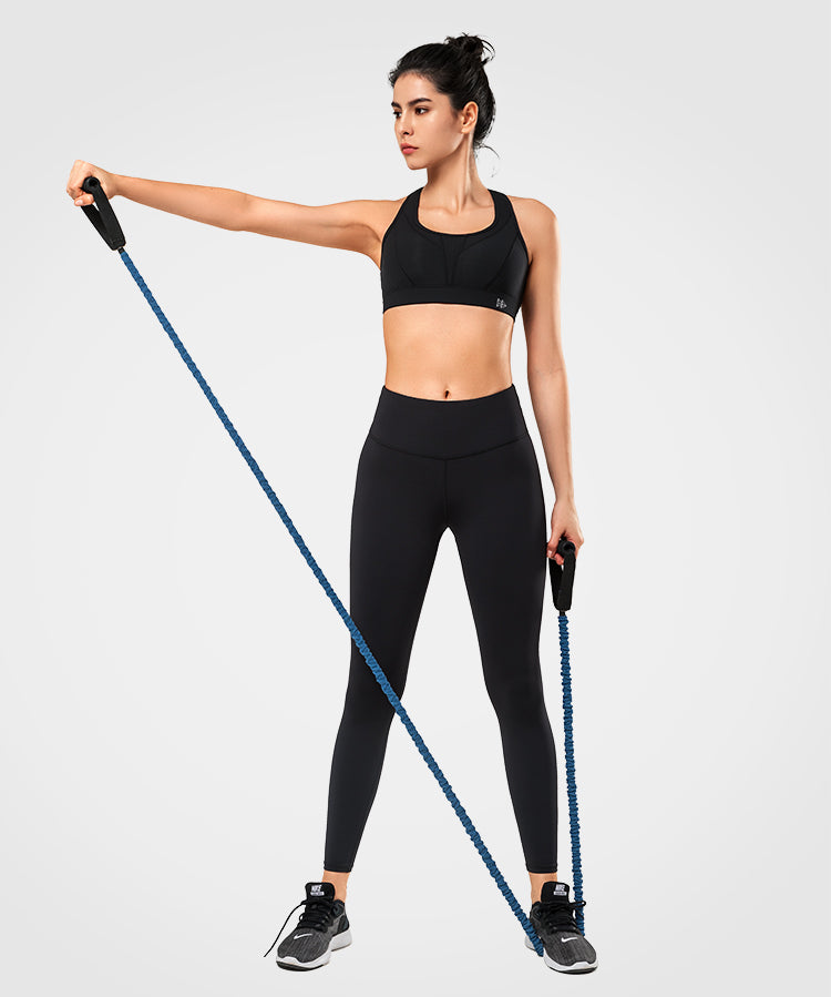 7/8 Power löparleggings med hög midja, 61 cm | Damleggings med högt stöd