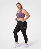 Power Adjustable  Padded Running Bra | Women's High Support Sports Bra  (Plus Size)