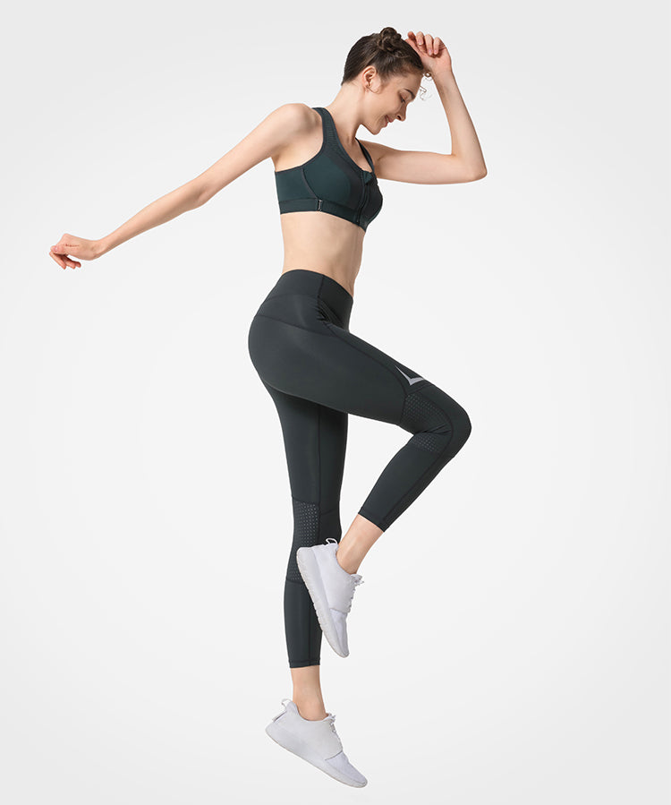 Mallas transpirables Airhole para correr Sculpt de 56 cm | Mallas de alta sujeción para mujer