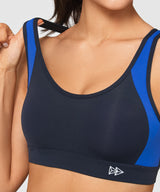 Sculpt Criss Cross Padded Gym Bra | Women's High Support Sports Bra