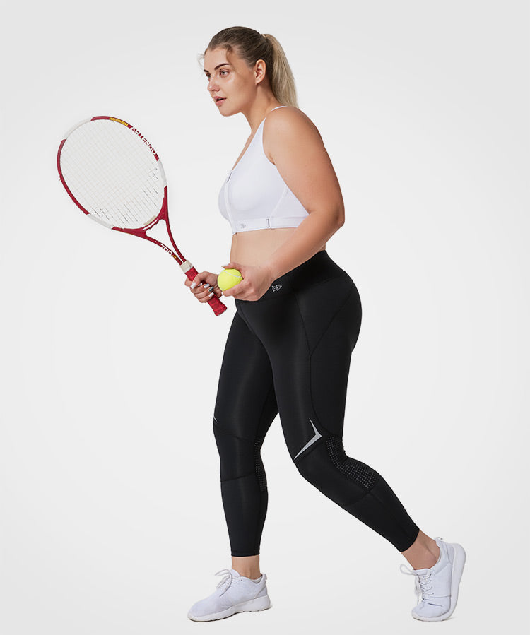 Reggiseno da corsa imbottito regolabile Power | Reggiseno sportivo ad alto sostegno da donna (taglie forti)