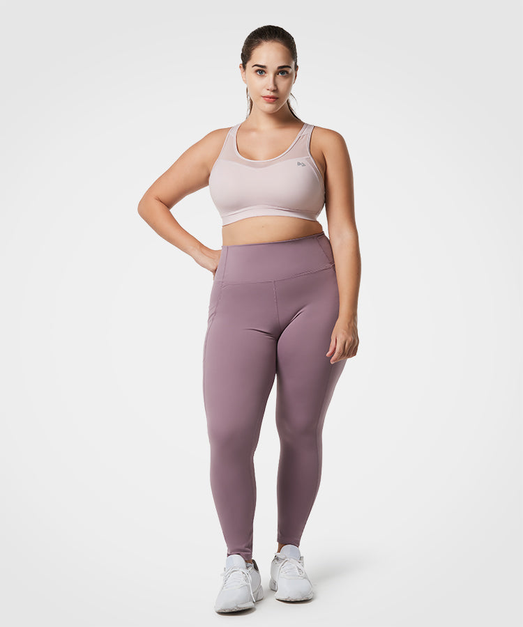 Shift Racerback Breathable Full-Coverage Running Bra | Women's High Support Sports Bra