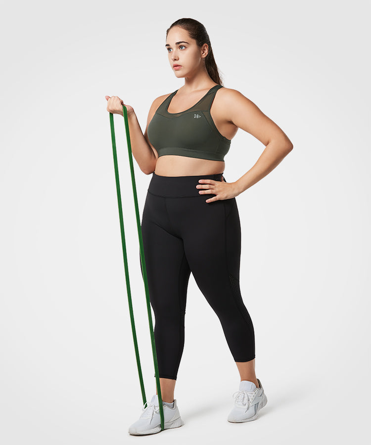 Shift Racerback Breathable Full-Coverage Running Bra | Women's High Support Sports Bra