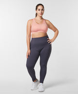 Sujetador para correr con relleno de malla y espalda cruzada Shift | Sujetador deportivo de sujeción alta para mujer (talla grande)