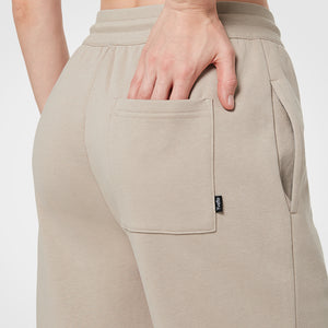 Yvette Shift Elastic Drawcord Waist Sweatpants | Women's Sports Pants - Khaki, S